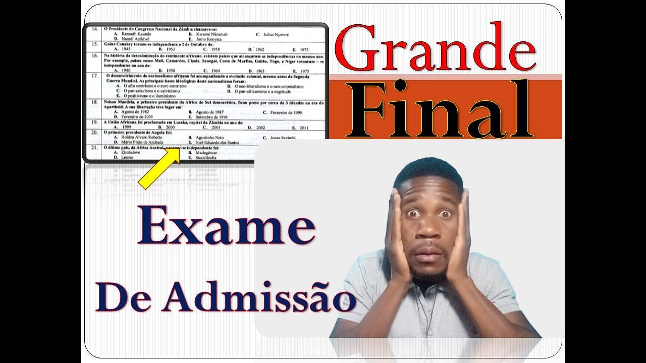 GRANDE FINAL: EXAME DE ADMISSÃO HISTORIA: Academia Militar