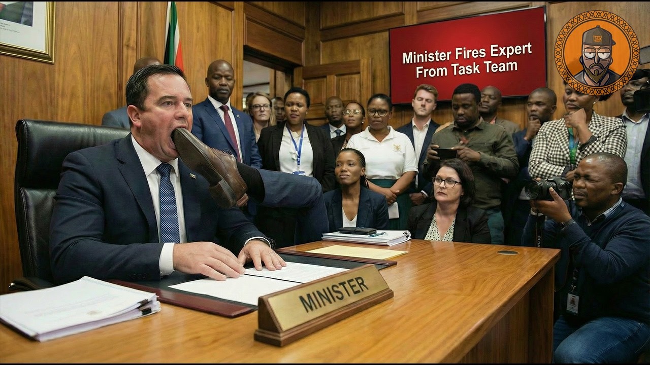 Minister Steenhuisen Suffers From Foot in His Mouth Disease