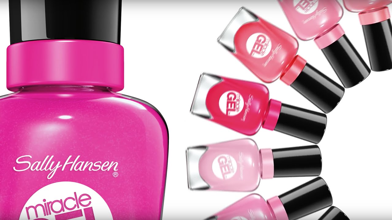 LovePink Miracle Gel Nail Polish Collection | Sally Hansen
