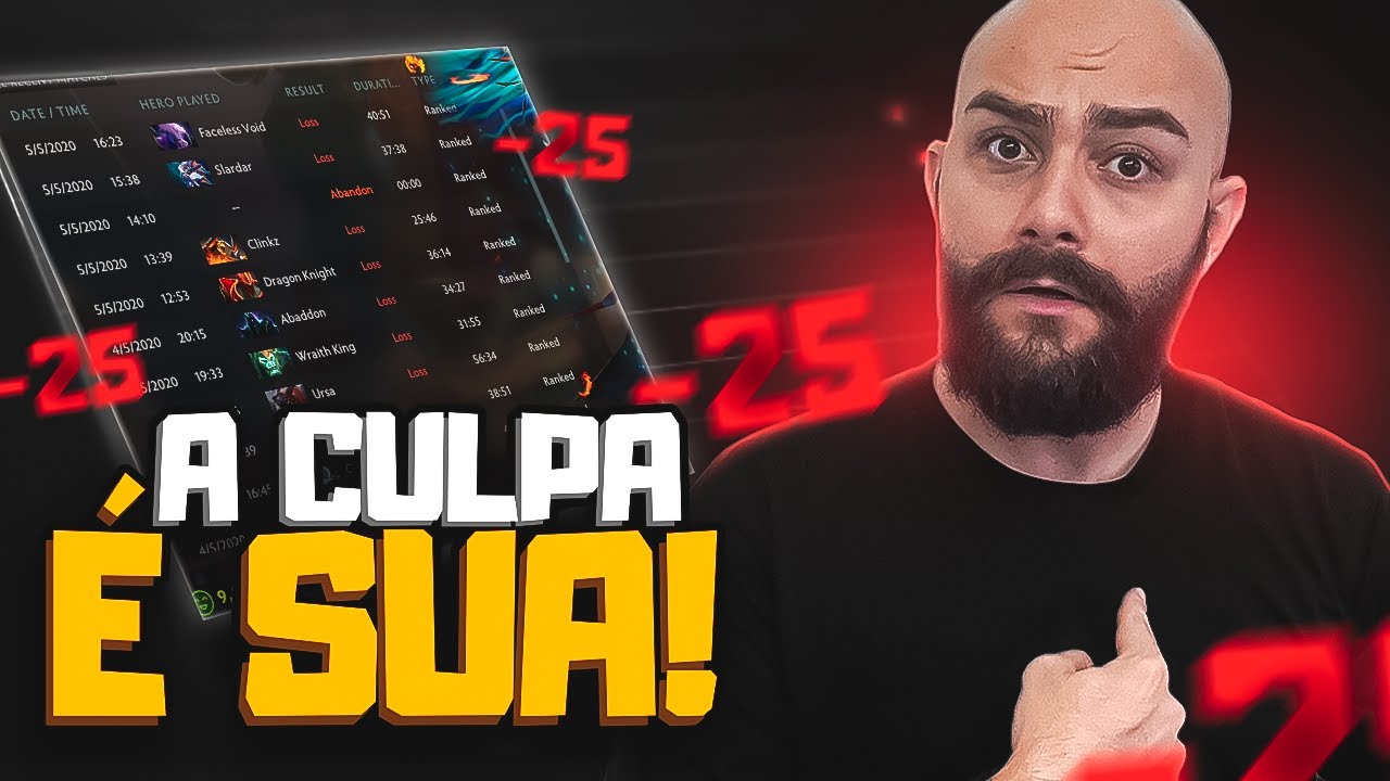A VERDADE que est&aacute; te impedindo de subir MMR no Dota 2 (n&atilde;o &eacute; seu time) ⚠️