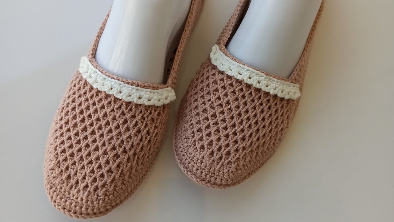 tığ işi işkembe modeli babet patik yapımı#crochet#pinterest