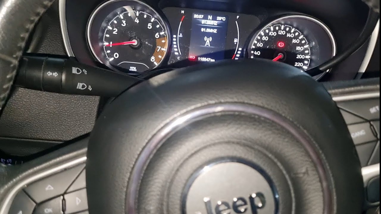 JEEP COMPASS 2.0 flex - A temperatura REAL  do motor .