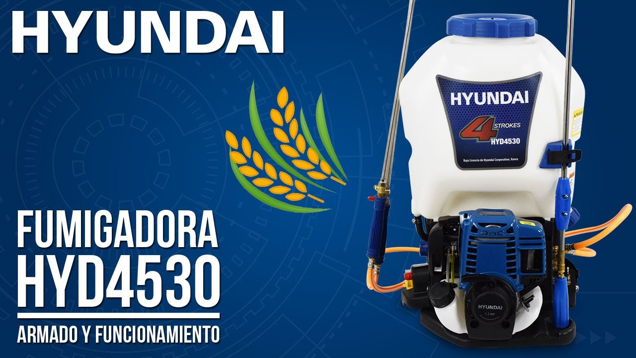 HYD4530 Fumigadora 4 Tiempos Hyundai