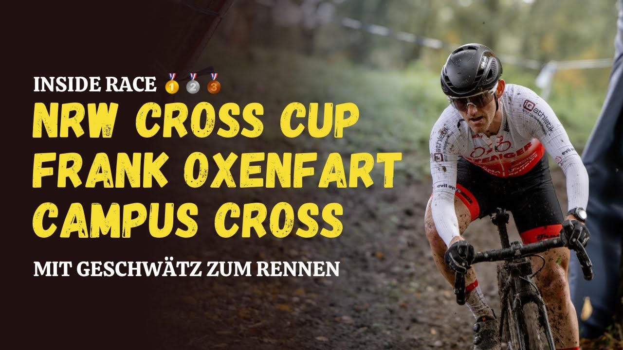 Inside Race: Frank Oxenfart Campus Cross | NRW Cross Cup Bonn 2024 Herren-Elite