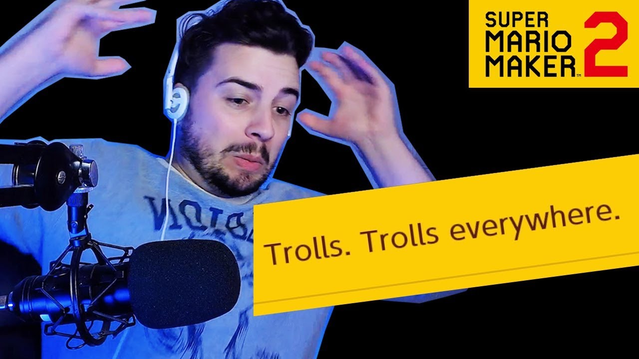 Trolls. Trolls überall. 🛠️ Super Mario Maker 2 Online