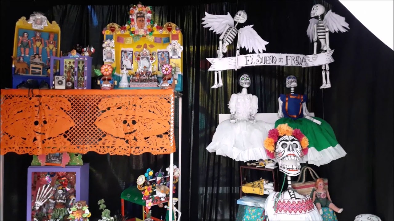 El sue&ntilde;o de Frida  Ofrenda para concurso de la Fundaci&oacute;n del Centro Hist&oacute;rico