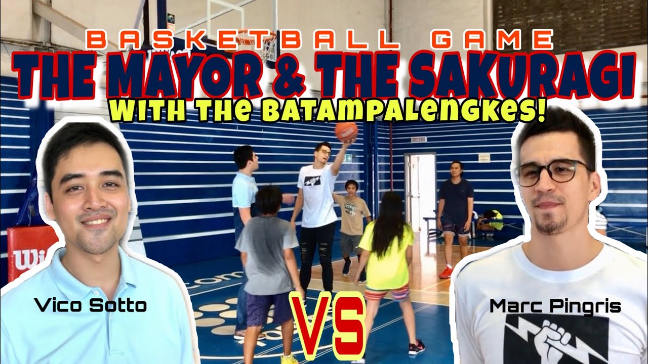 MAYOR VICO at MARC PINGRIS nag-basketball kasama ang mga BATAMPALENGKE | Pasig Updates