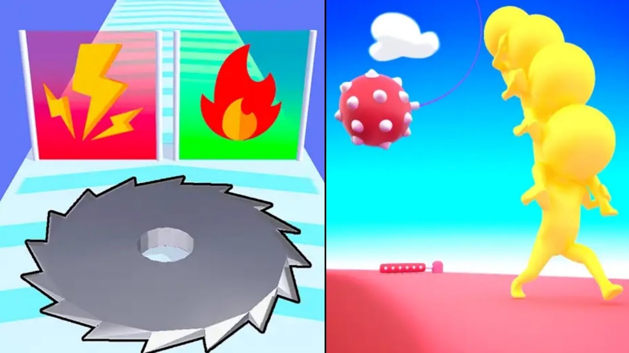 Tower Rider 3D Vs Grinder Run Android Game 