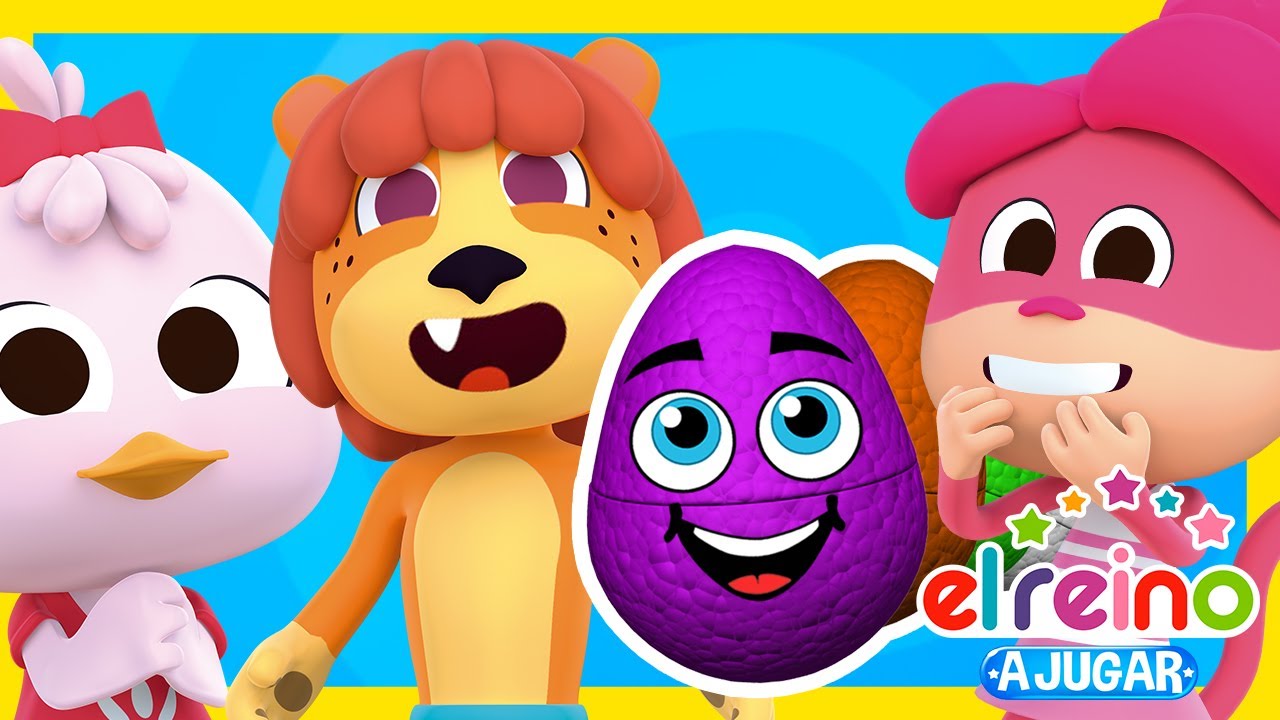 Huevos Sorpresa de Canciones del Zoo | Lulú, Leo el León y La Mona Winona | A Jugar