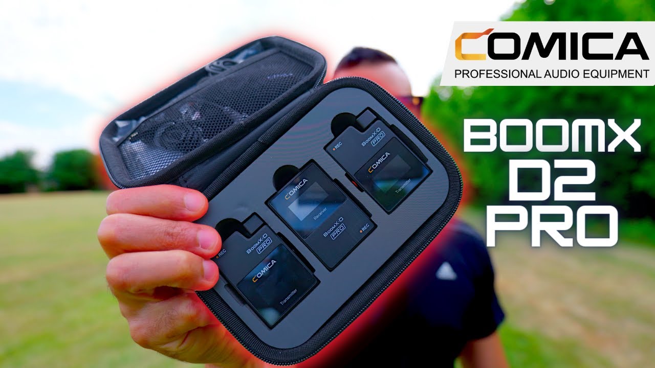 Comica BoomX-D2 Pro Wireless Microphone | Affordable & Gets the Job DONE!