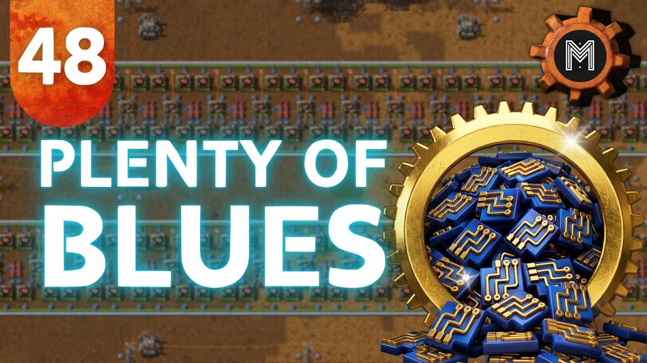 BLUE CIRCUITS on the BUS | 48 | Factorio Space Age