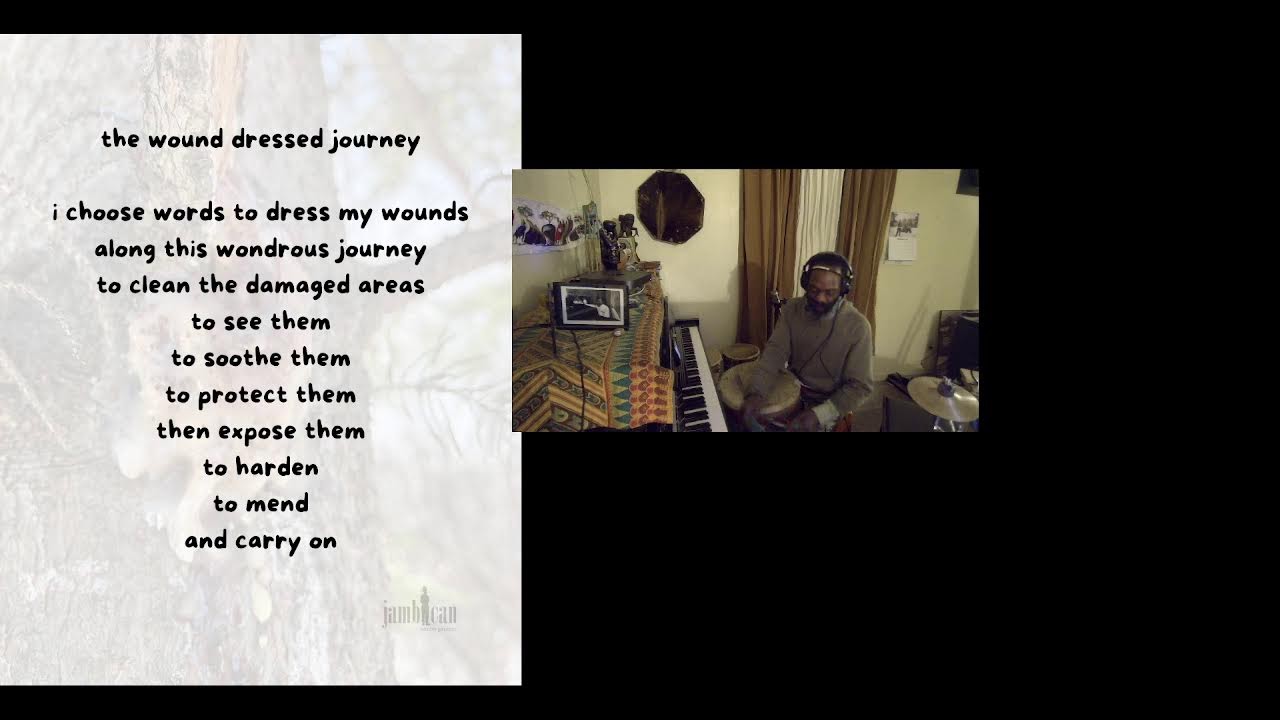 groundings with languages of land and soul. ferbruary 25th.  the wound dressed journey.