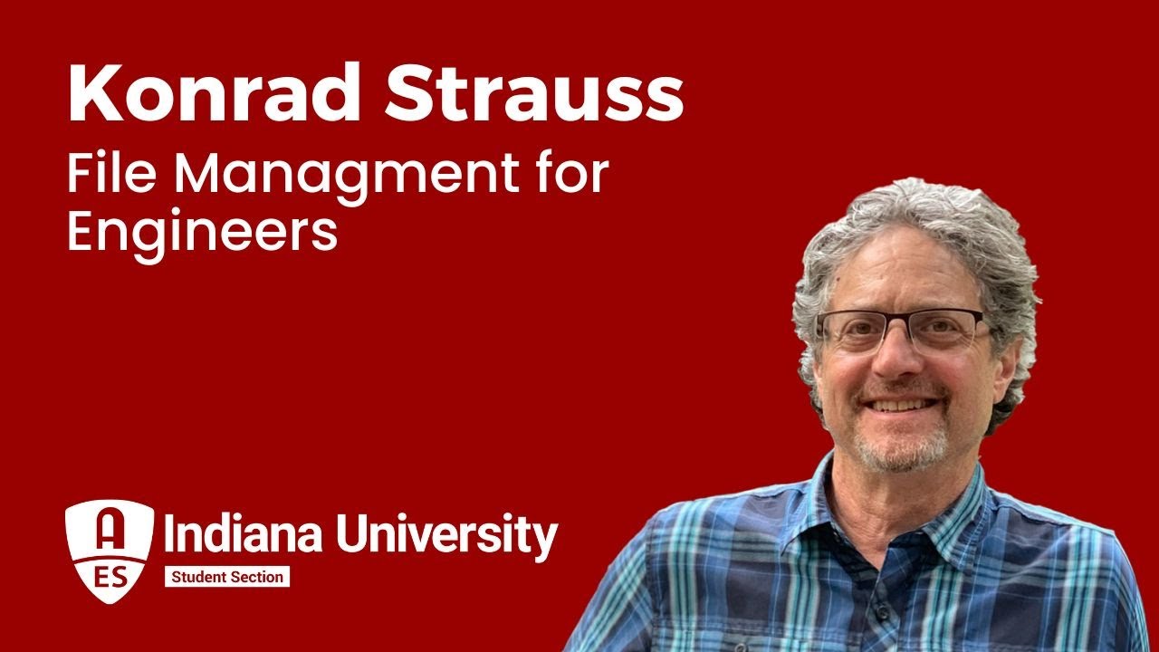 File Management for Engineers | Masterclass with Konrad Strauss