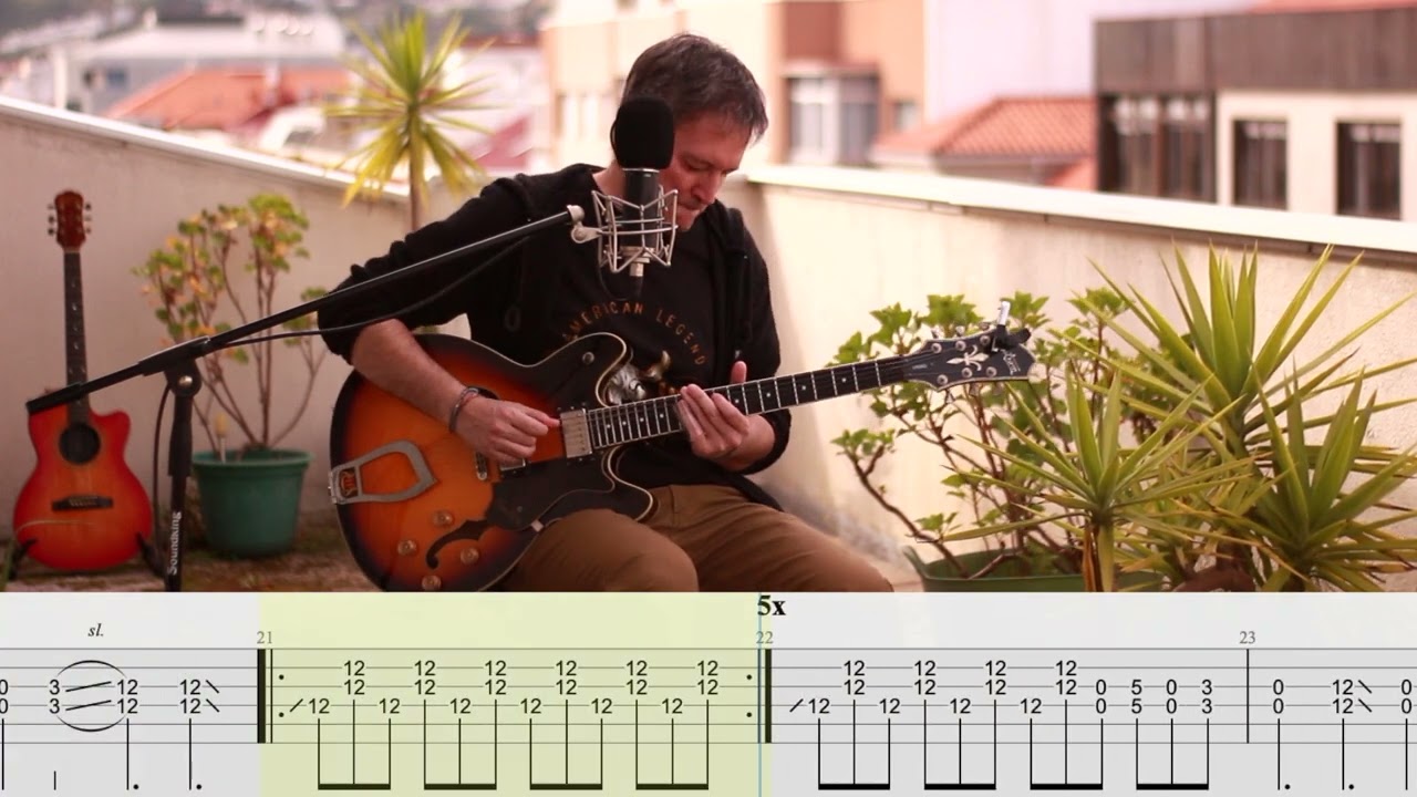 Bad To The Bone (Cover With Tab) Standard Tuning