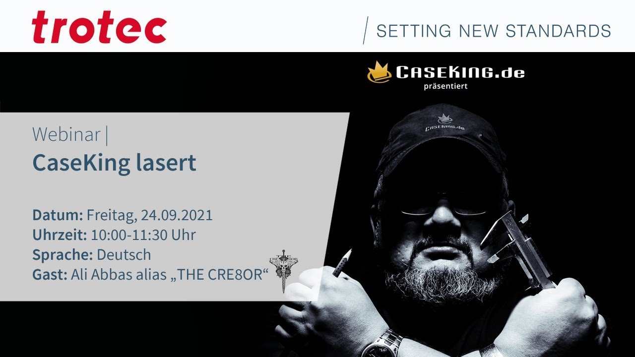 CaseKing lasert | Trotec Laser