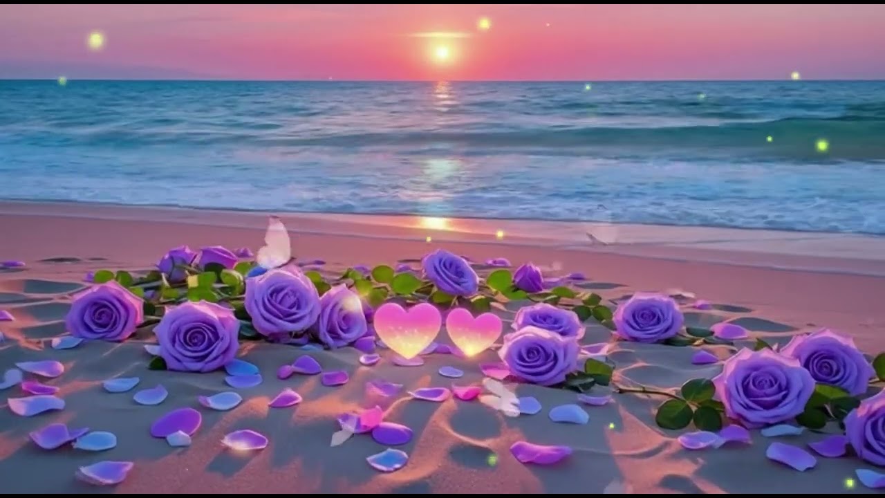 Relaxing ,Cello, Violin & Piano Ocean Waves & Sunset Calm