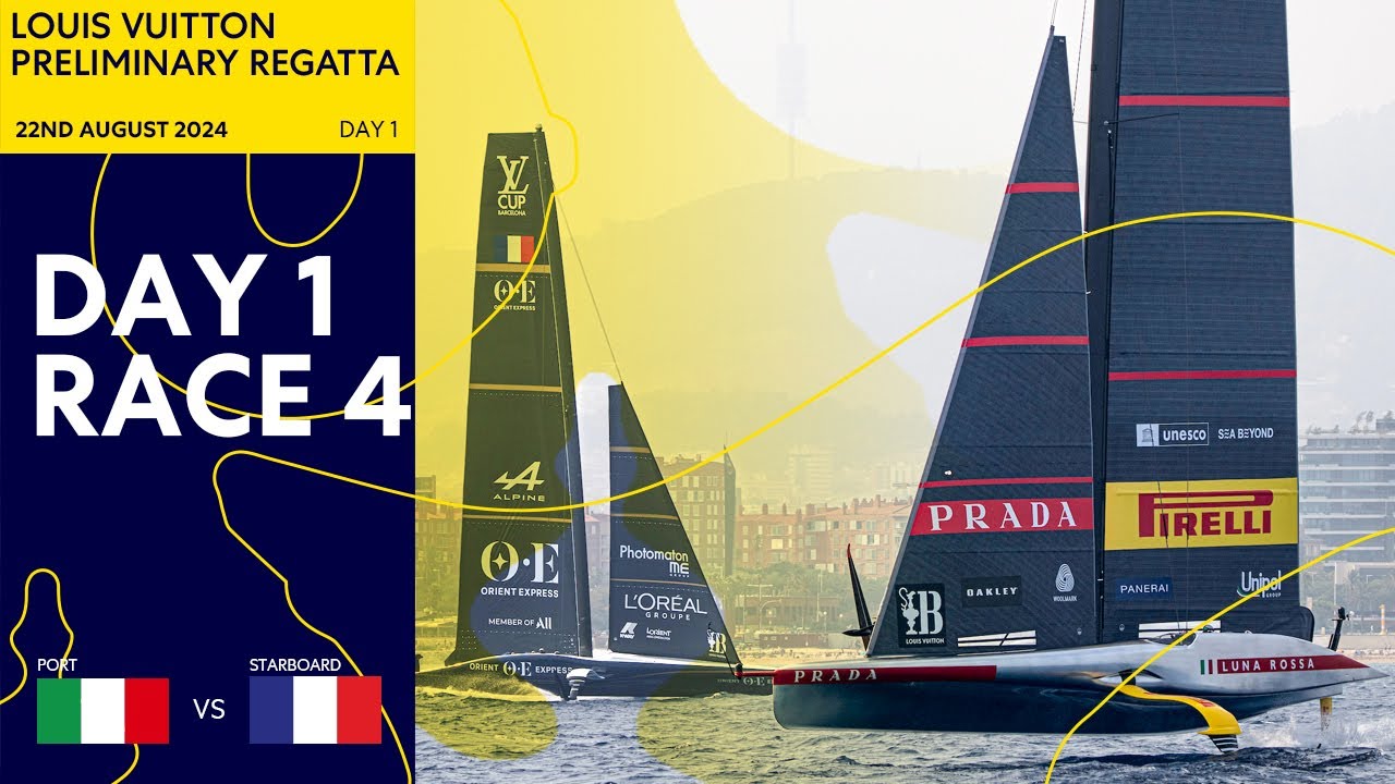 Luna Rossa Prada Pirelli vs. Orient Express Racing Team - Full Race 22/08/2024