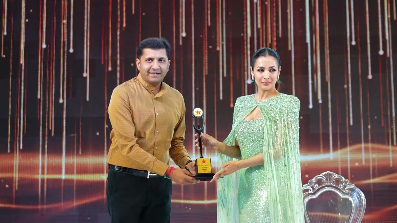 Best Businessman in Patiala 2023 Saurabh Bansal Awarded at Business Awards 2023 by Malaika