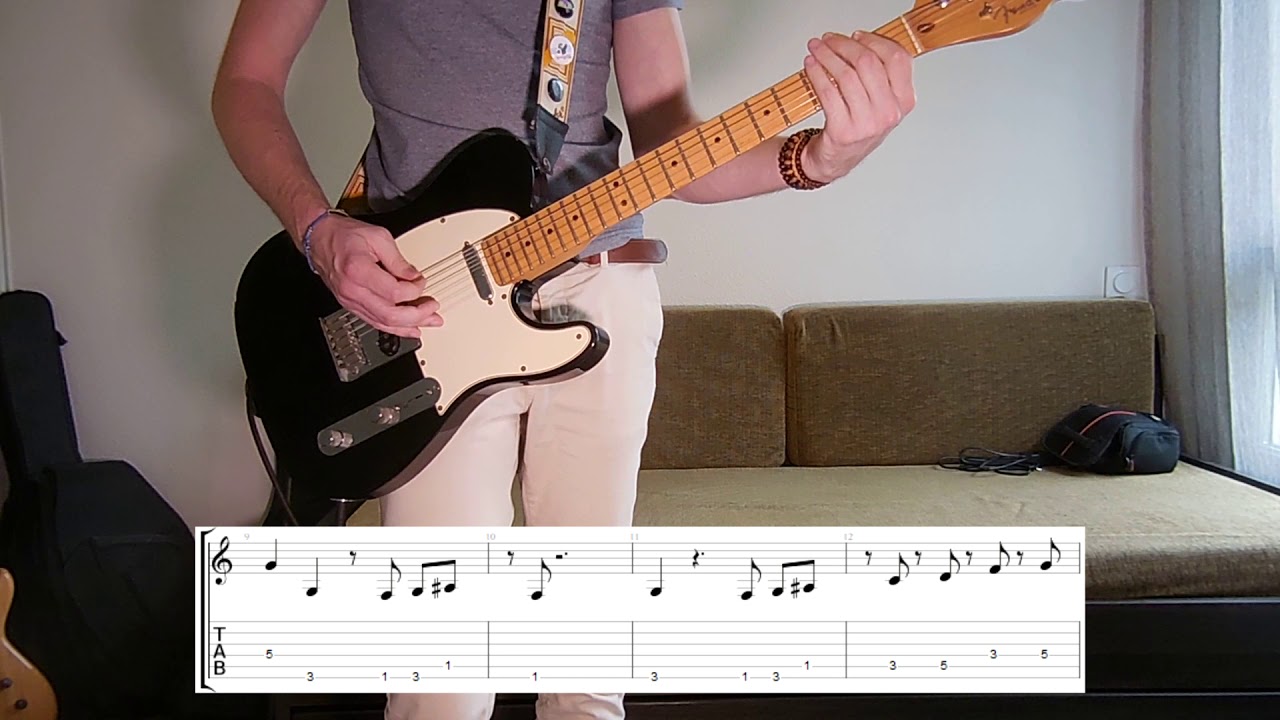 The White Stripes - Blue Orchid Guitar cover with tabs