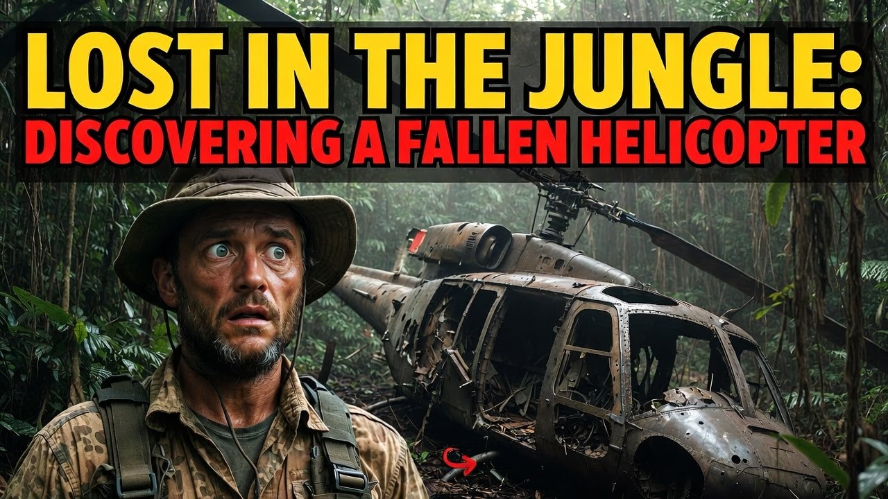 We Found a Crashed Helicopter in the Jungle—Here's What You Must Do