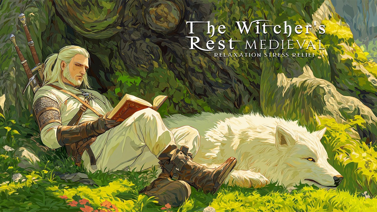 The Witcher's Rest |Medieval Relaxation Music for Peace & Stress Relief Fantasy Ambience