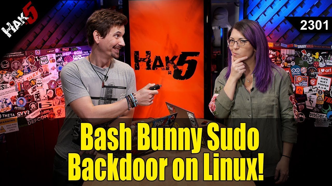 Bash Bunny Backdoor on Linux! - Hak5 2301