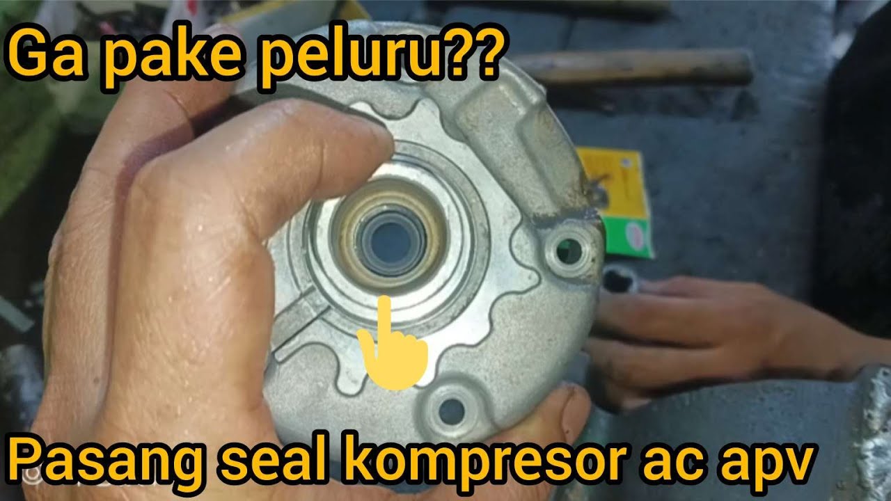 Cara mengganti Shaft seal kompresor ac APV #apvarena #diy  #acmobilpanas 