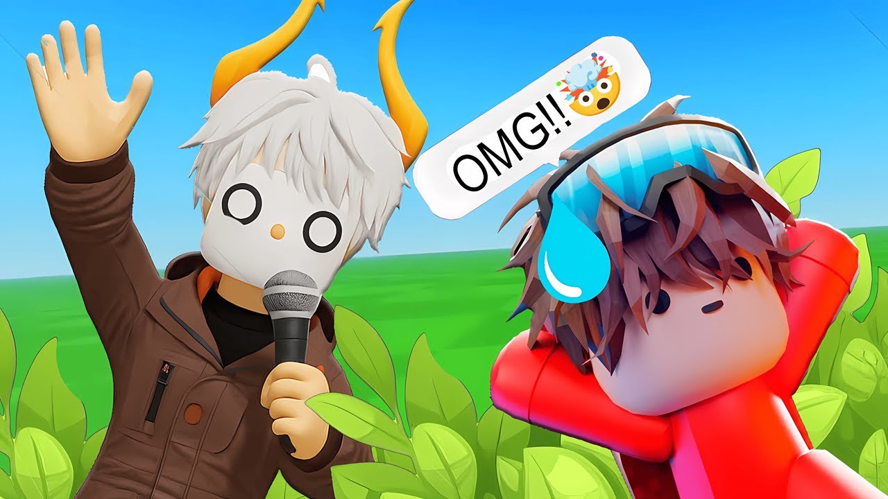 Le hago las PREGUNTAS MÁS RANDOM a SANTI en Roblox 😂🔥 | NO se lo esperaba 😱
