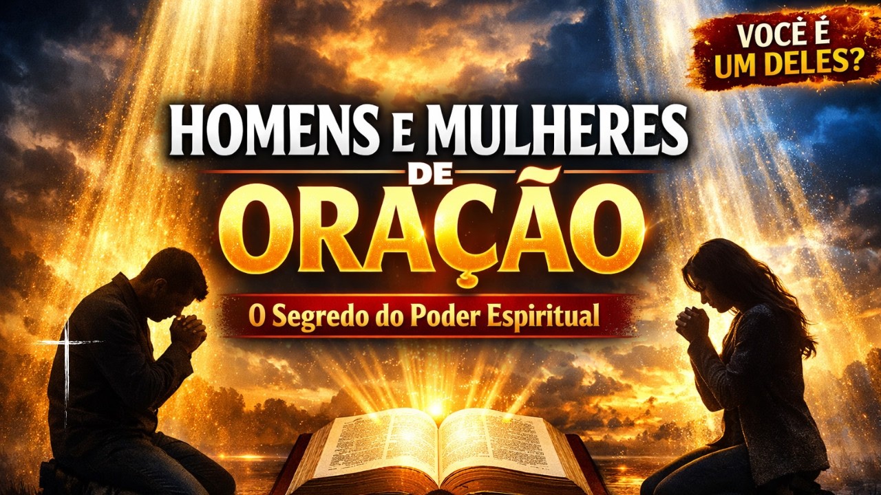 HOMENS E MULHERES DE ORAÇÃO