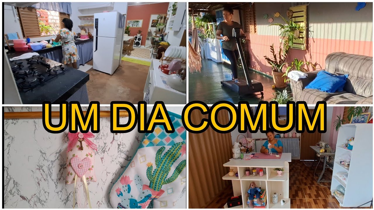 Rotina de dona de cada e artesã 