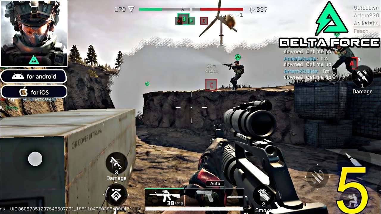 Delta Force Gameplay Walkthrough  (Part 5) | iOS / Android