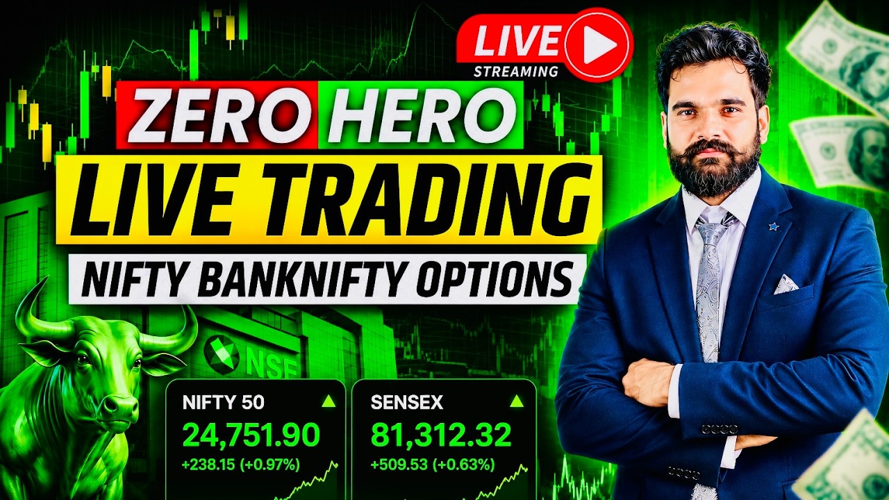 🔴LIVE TRADING🔥| 22 JUNE 2026 | NIFTY 50 LIVE TRADING & BANK NIFTY #livetrading