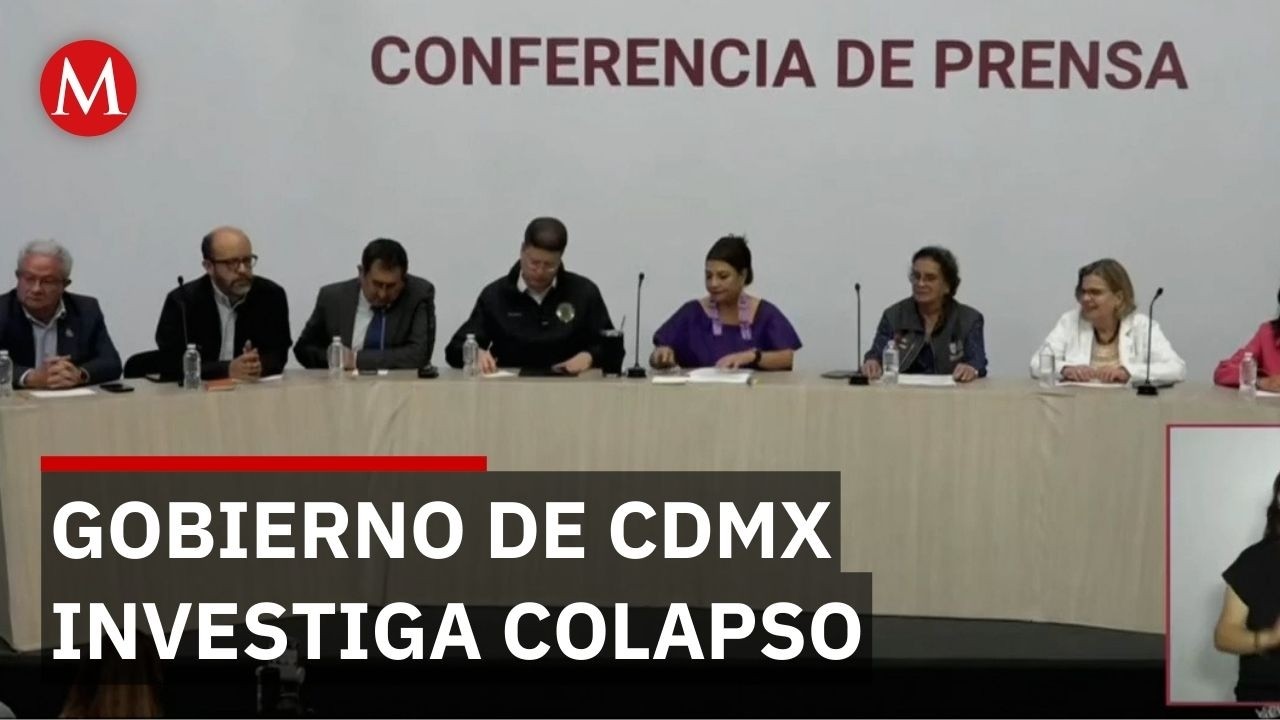 Clara Brugada ordena investigar colapso de edificio tras muerte de tres trabajadores