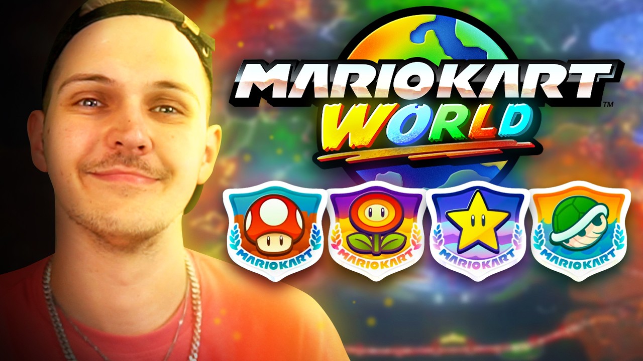 Ich spiele ALLE CUPS in MARIO KART WORLD! (Cups 1 - 4)