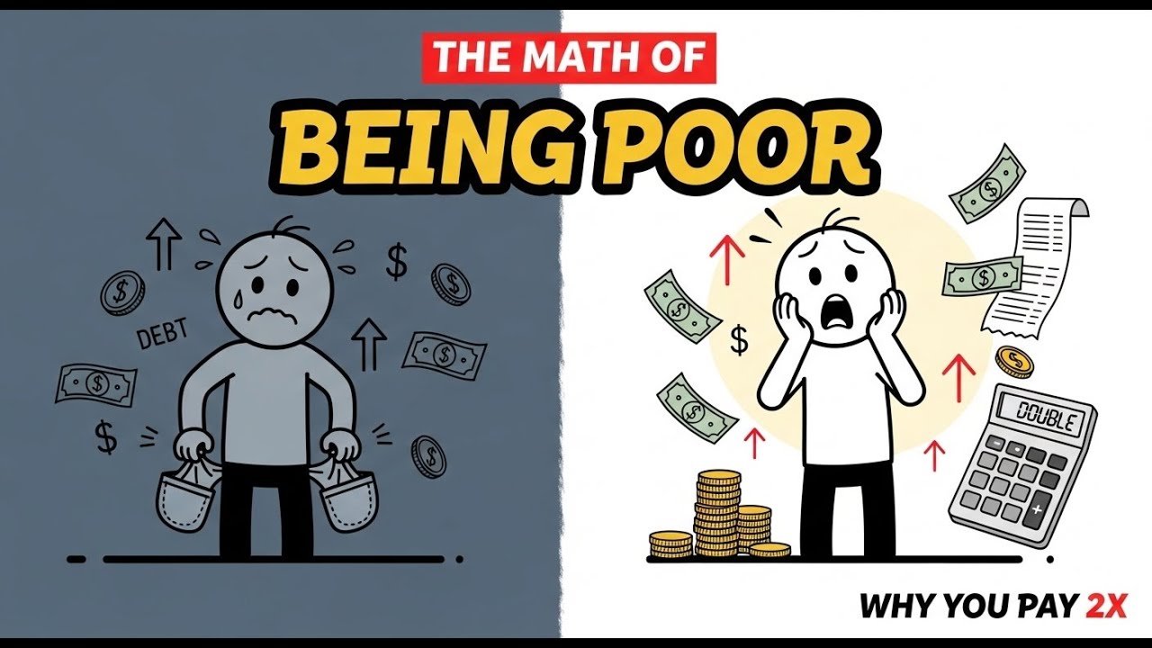 The Math of Being Poor: Why You Actually Pay Double