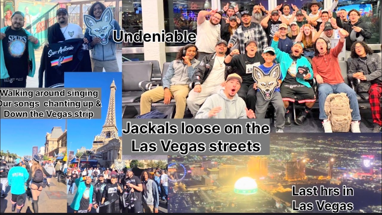 @SpursJackal thanks for a great time…Vegas was koo but take me home 