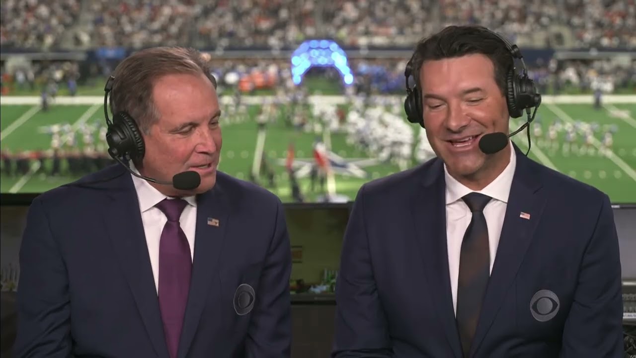 NFL on CBS intro 2025 Thanksgiving KC@DAL