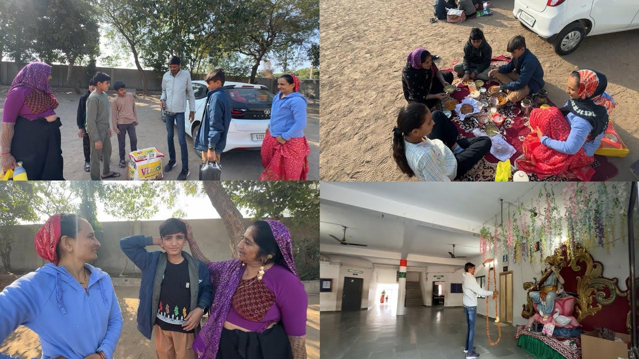 ફૂલ ફેમેલી ની મોજ || village life || gujarati village vlogs 