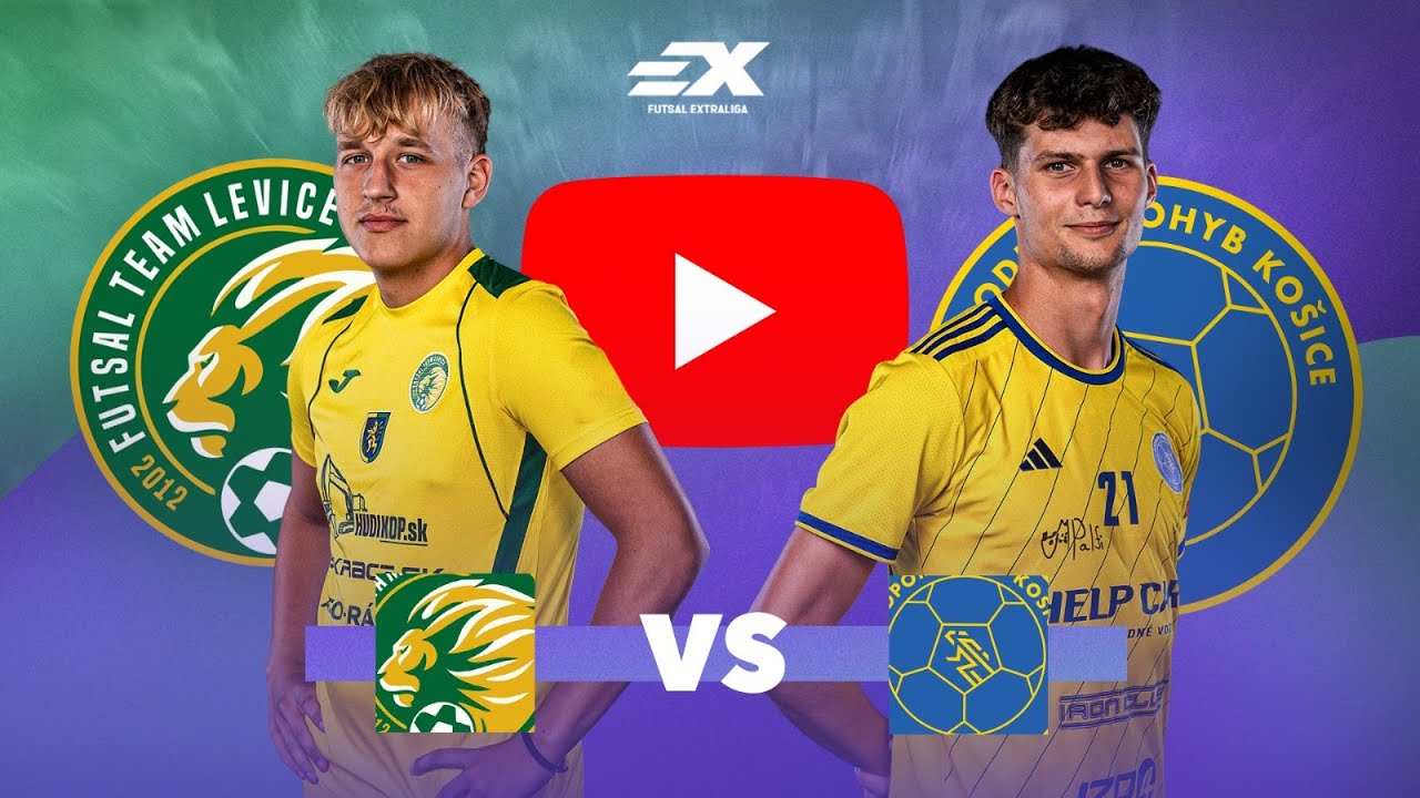 FUTSAL EXTRALIGA 12.kolo: Futsal Team LEVICE - Podpor Pohyb KOŠICE