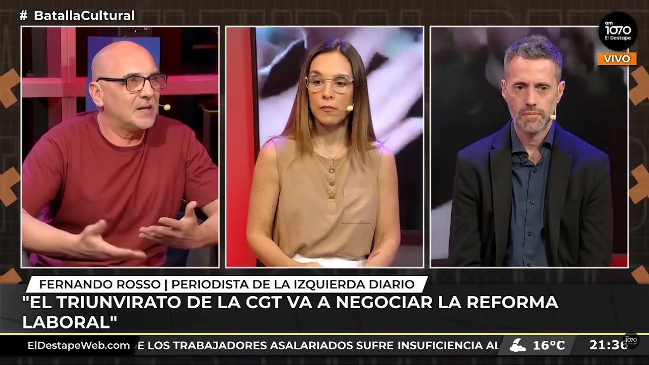 Fernando Rosso: &ldquo;La CGT da se&ntilde;ales de apoyo al gobierno&rdquo;