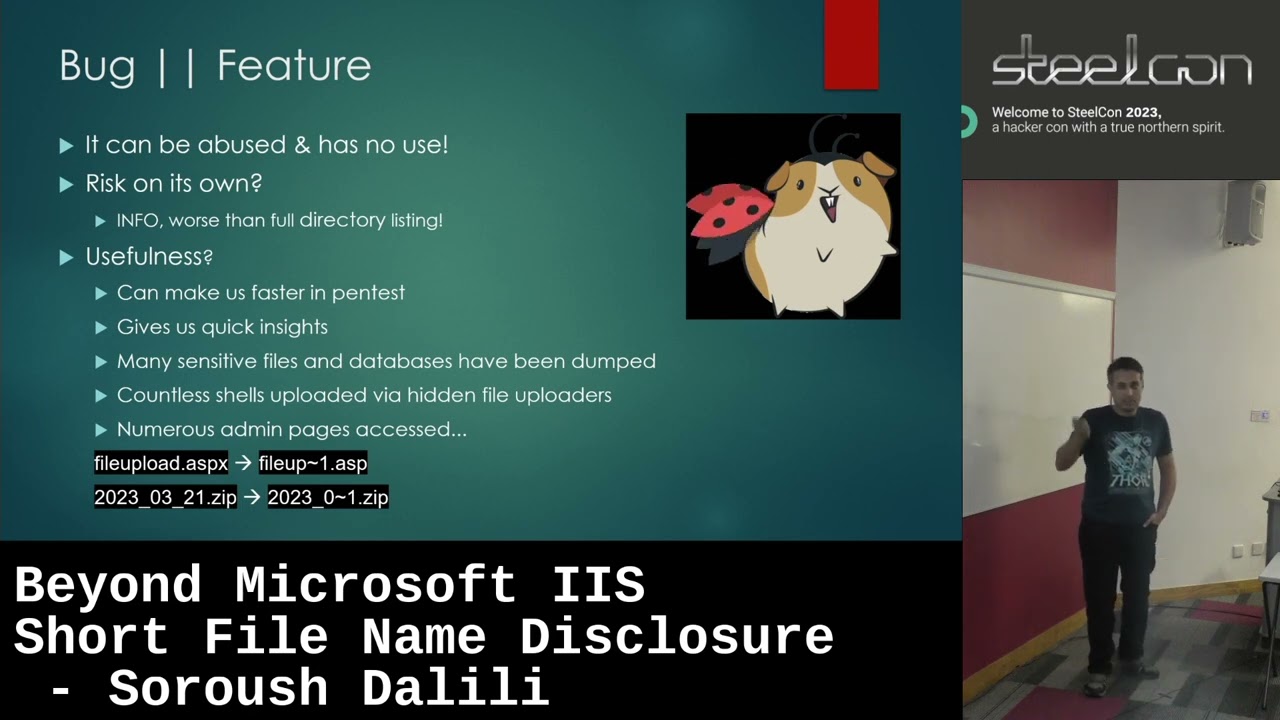 Beyond Microsoft IIS Short File Name Disclosure by Soroush Dalili