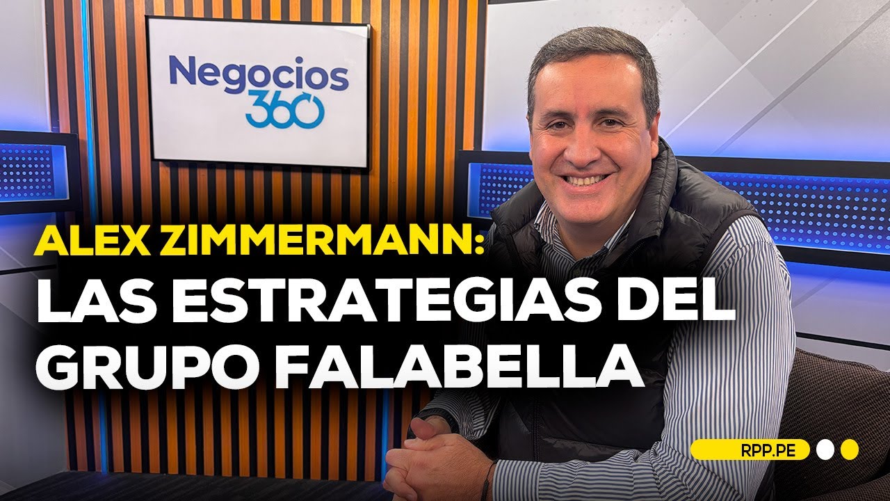 Alex Zimmermann, el CEO de Falabella que se Volvió Viral en TikTok #NEGOCIOSRPP | ENTREVISTA