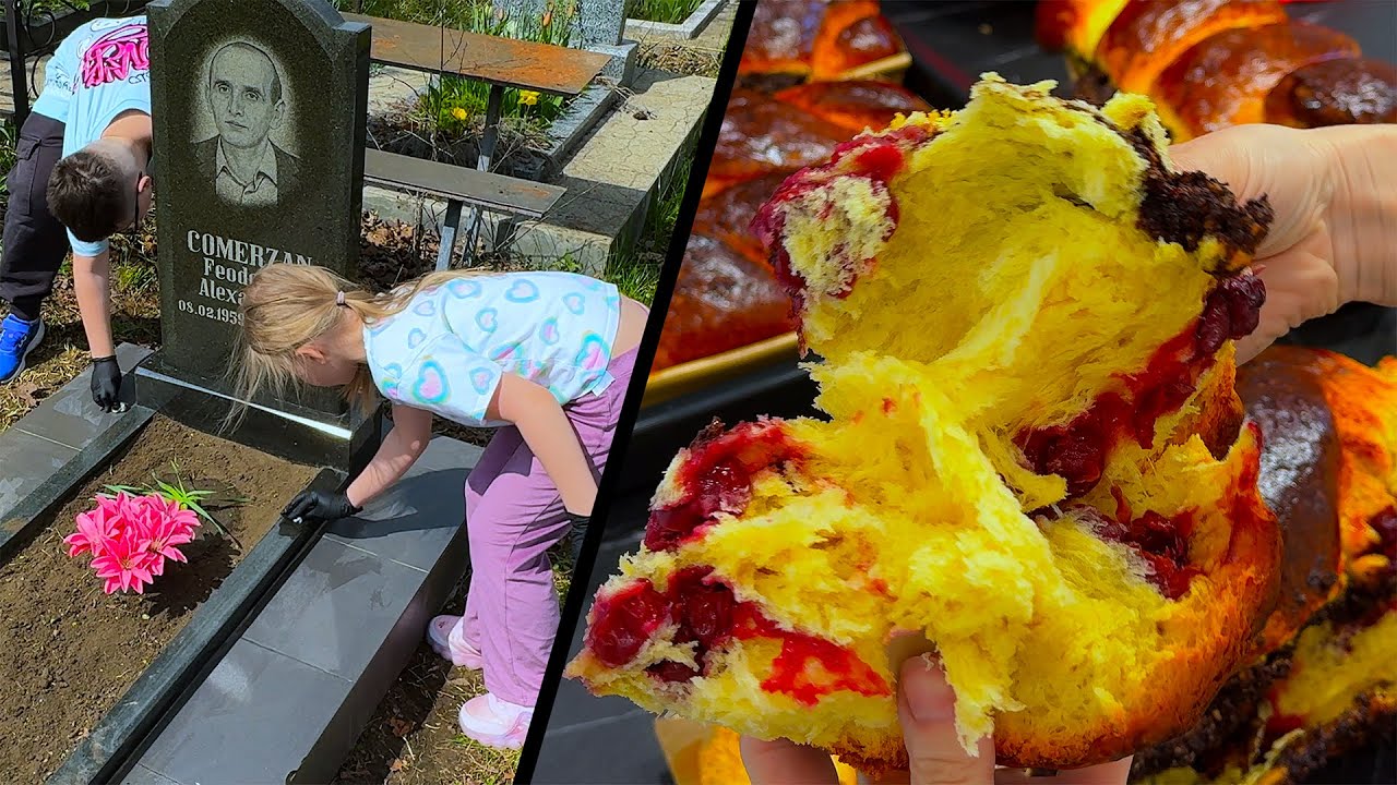 Panettone si Cozonac de casa l Facem ordine la Cimitir