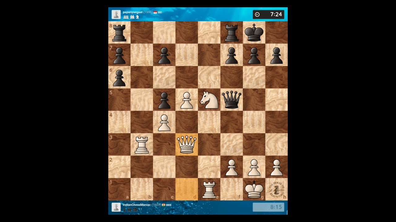 CHESS MANIAC @ 1861