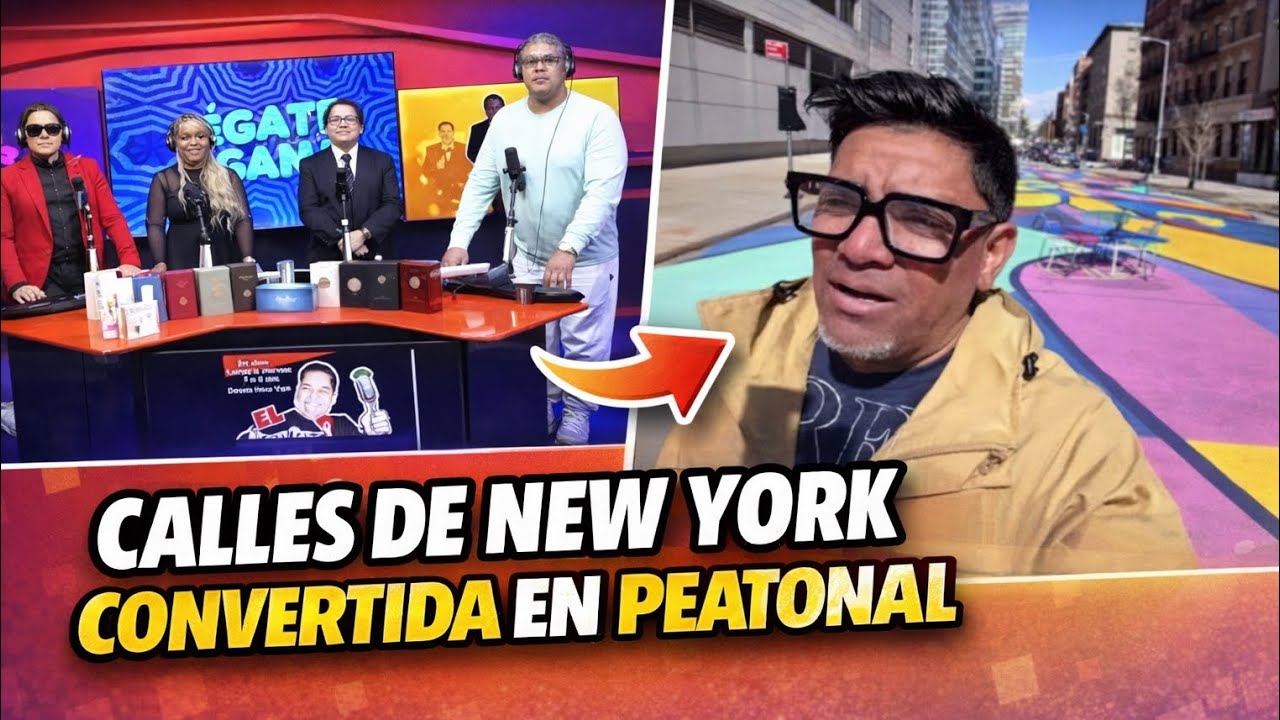 Calles de New York convertida en peatonal 