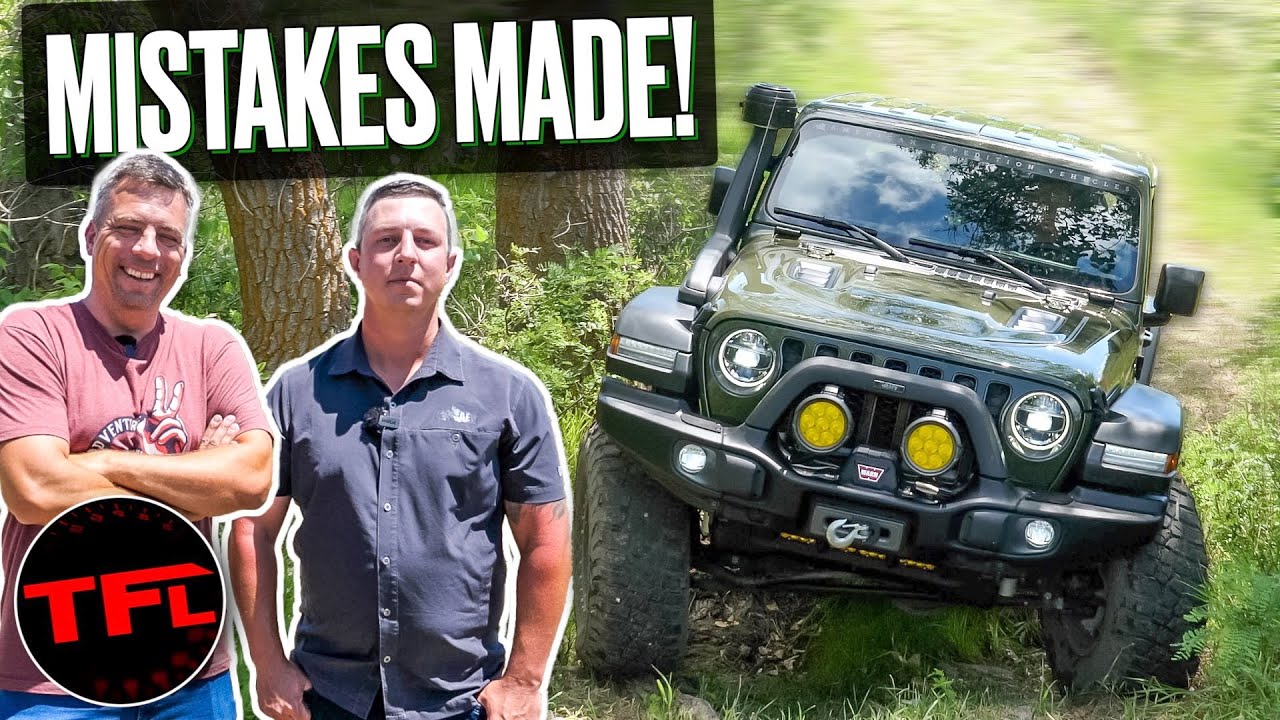 Jeep Gladiator JT370 AEV Edition Gets VERY STUCK At Tumbleweed Ranch! Why Do We Keep Trying This...?