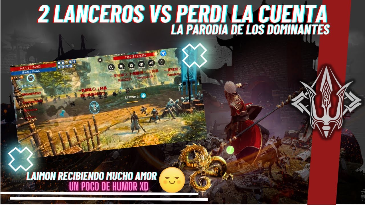 2 LANCER VS CLAN COMPLETO xD NA33 | GAINS | PVP