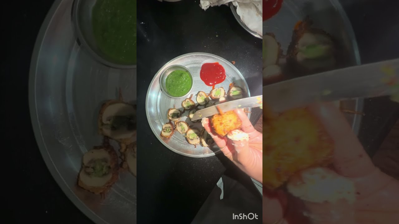 एकदम क्रिस्पी और spicy mashroom duplex बनकर तैयार 😋😋जरूर ट्राय करें @Lifewithbhawna1M 