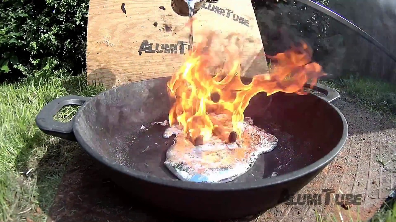 Stretch Armstrong VS Molten Aluminum?