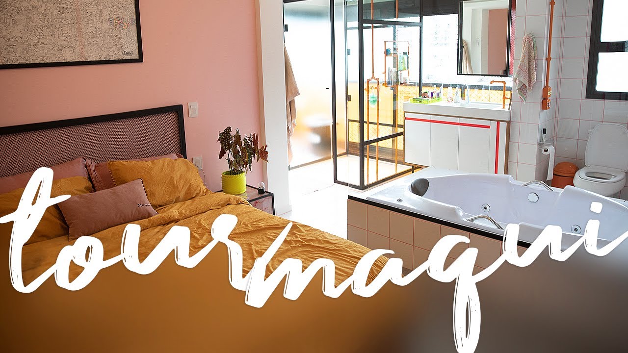 TOUR NO APÊ DA MAQUI: QUARTO E BANHEIRO DA BANHEIRA • Karol Pinheiro